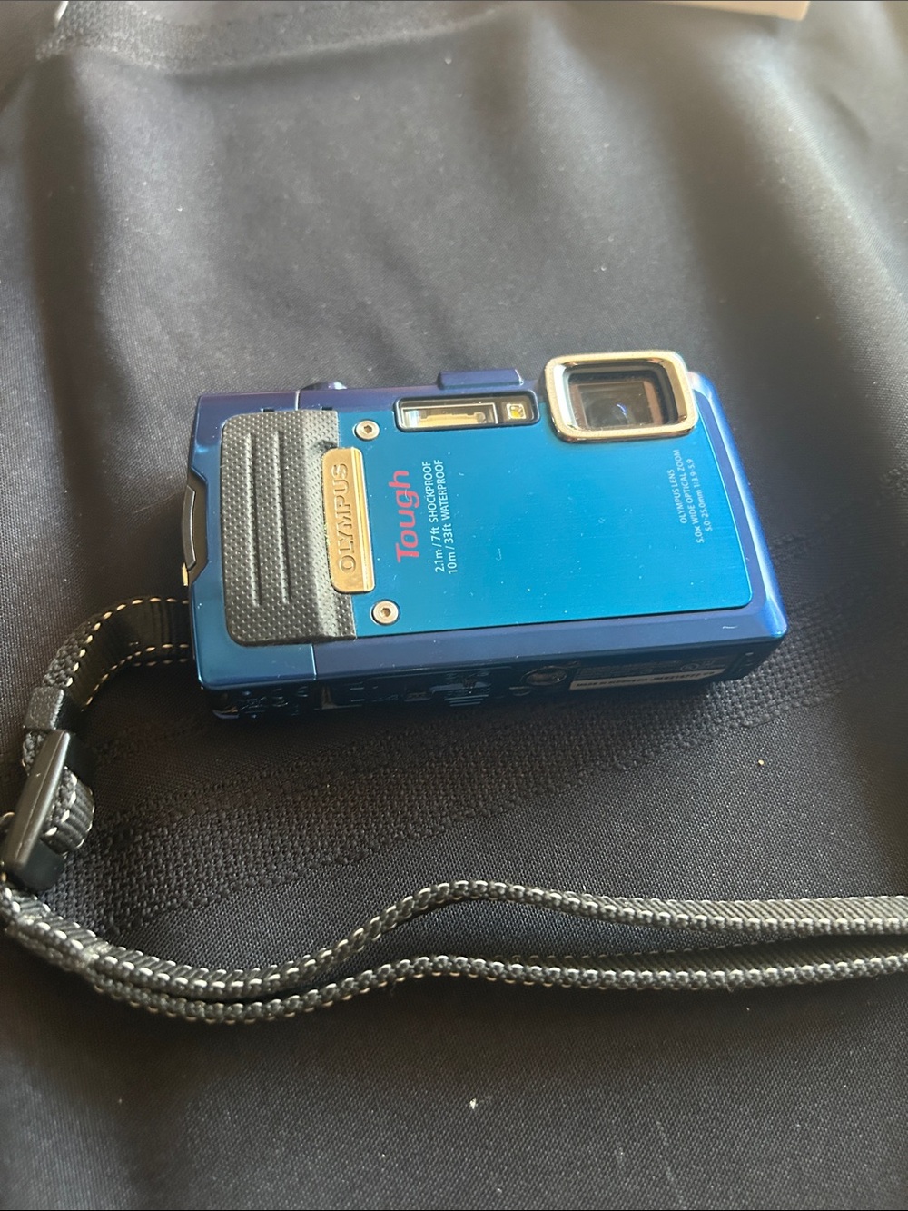 Olympus Blue Tough Waterproof Point-and-Shoot CameraTG 830